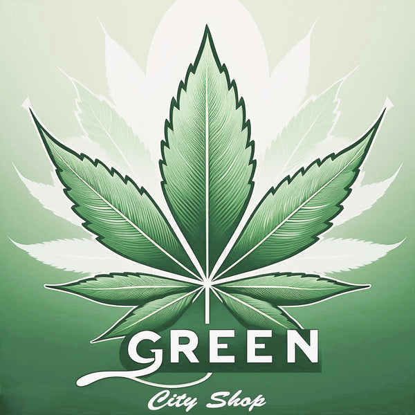 Logo green city shop