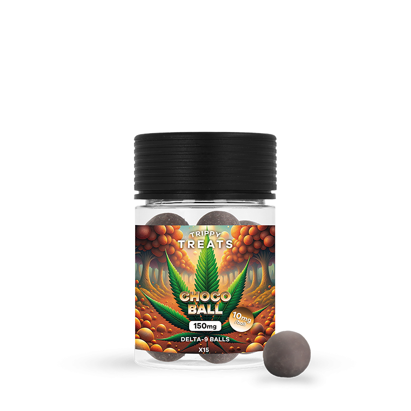 CHOCO DELTA 9 10mg - TRIPPY BALL - TRIPPY TREATS
