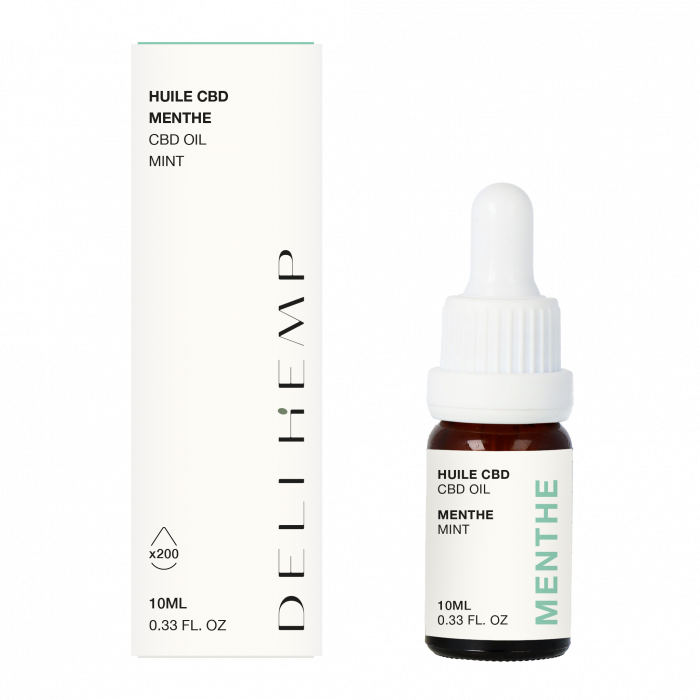 Huile CBD - Menthe Bio