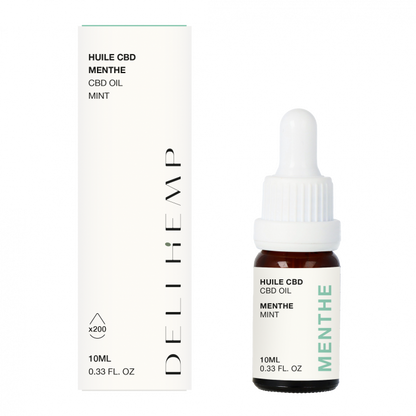 Huile CBD - Menthe Bio