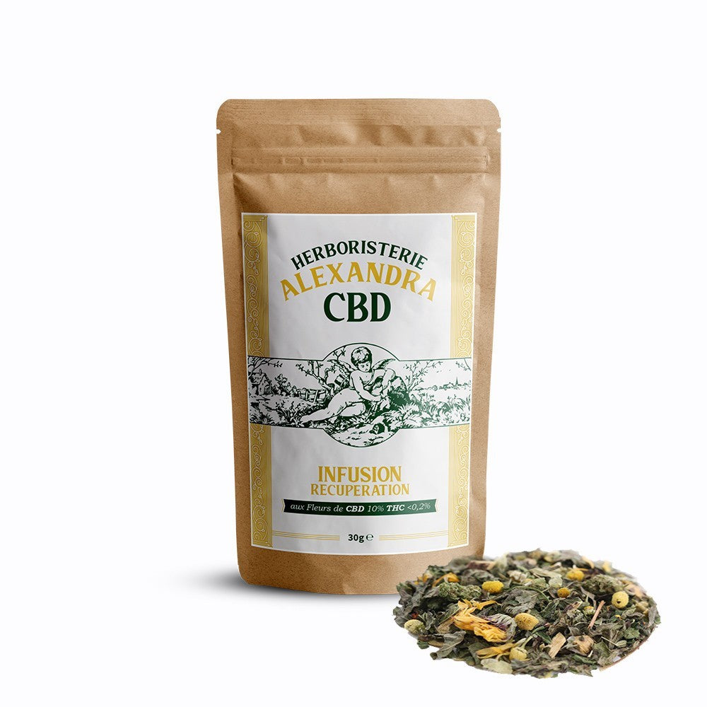 Infusion CBD bio - Herboristerie Alexandra