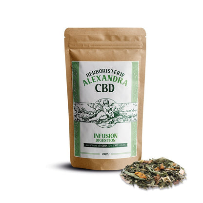 Infusion CBD bio - Herboristerie Alexandra